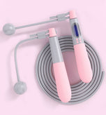 Cordless  Exercise Fitness Electronic Counting Wire Skipping Rope