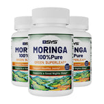 BSYS Moringa Capsules  Antioxidant & Anti-Inflammatory Support  Blood Sugar Health Aid  Cholesterol Balance Formula  Heart Wellness Support  Immune Boost & Natural Defense  Daily Superfood Suppl