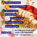 BSYS Moringa Capsules  Antioxidant & Anti-Inflammatory Support  Blood Sugar Health Aid  Cholesterol Balance Formula  Heart Wellness Support  Immune Boost & Natural Defense  Daily Superfood Suppl