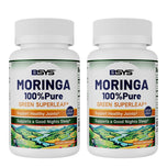 BSYS Moringa Capsules  Antioxidant & Anti-Inflammatory Support  Blood Sugar Health Aid  Cholesterol Balance Formula  Heart Wellness Support  Immune Boost & Natural Defense  Daily Superfood Suppl